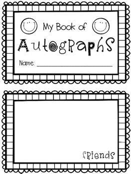 Get Creative with Printable Autograph Books for Students - The Perfect Keepsake!
